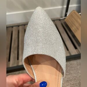 Cutest silver heels!!